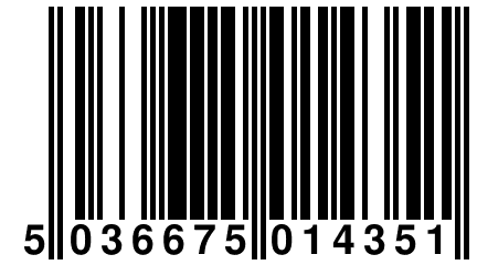 5 036675 014351