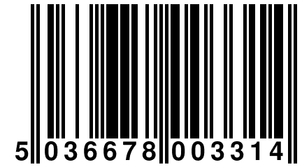 5 036678 003314