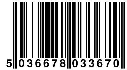 5 036678 033670