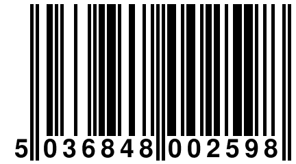 5 036848 002598