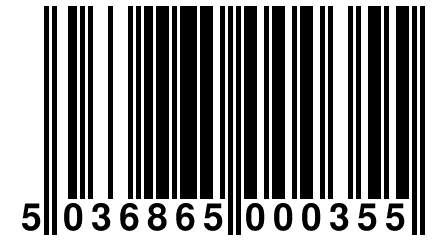 5 036865 000355