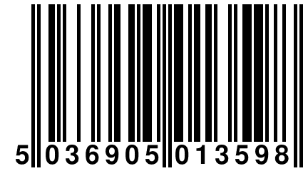 5 036905 013598