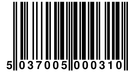 5 037005 000310