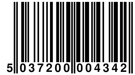 5 037200 004342