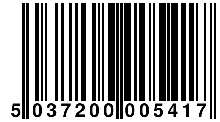 5 037200 005417