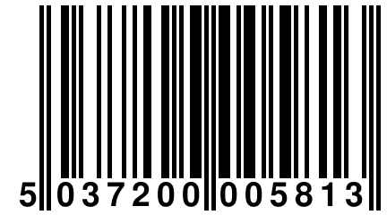 5 037200 005813