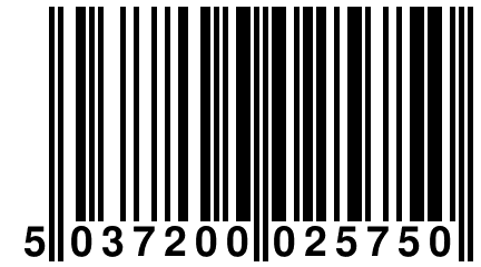 5 037200 025750