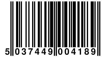 5 037449 004189