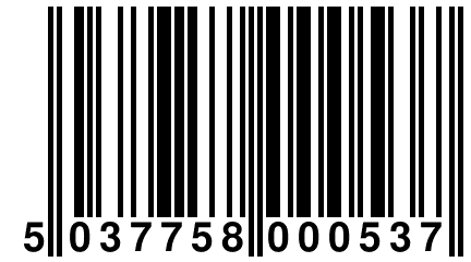 5 037758 000537