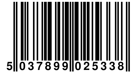 5 037899 025338