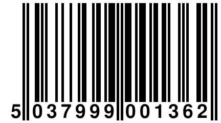 5 037999 001362