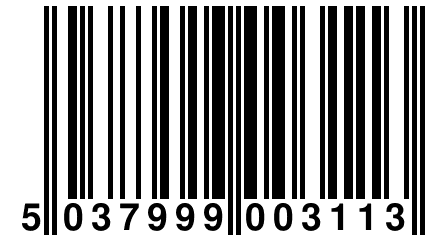 5 037999 003113