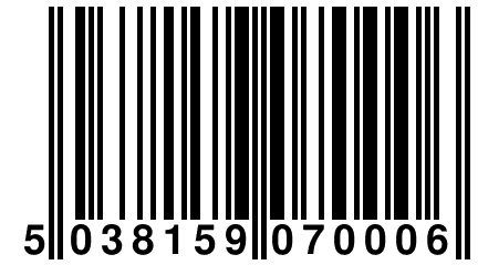 5 038159 070006