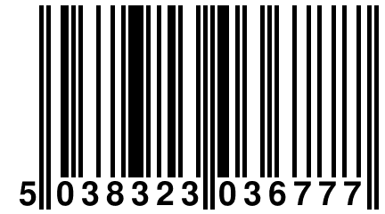 5 038323 036777