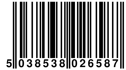 5 038538 026587