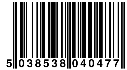 5 038538 040477