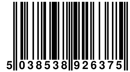 5 038538 926375