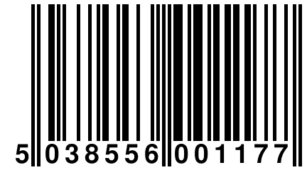 5 038556 001177