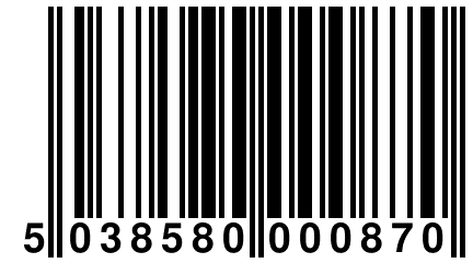 5 038580 000870