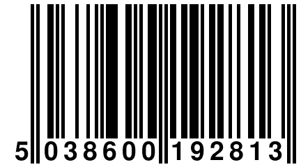 5 038600 192813