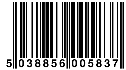 5 038856 005837