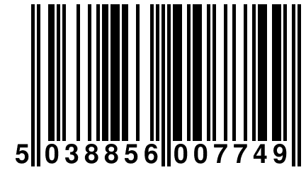 5 038856 007749