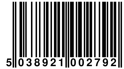 5 038921 002792