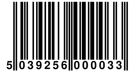 5 039256 000033