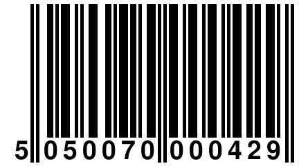 5 050070 000429