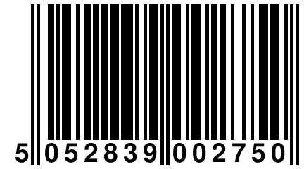 5 052839 002750