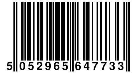 5 052965 647733