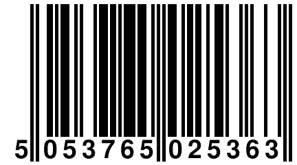 5 053765 025363