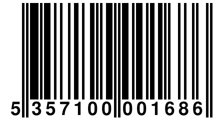 5 357100 001686