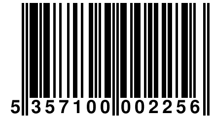 5 357100 002256