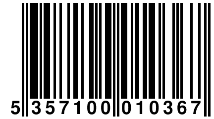 5 357100 010367