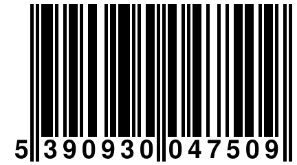 5 390930 047509