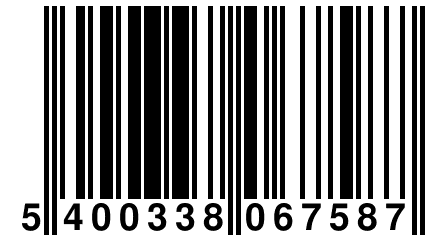 5 400338 067587