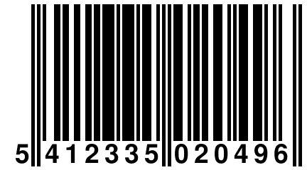 5 412335 020496