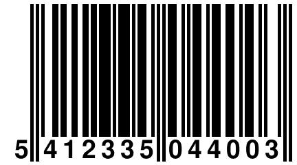 5 412335 044003