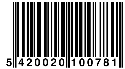 5 420020 100781