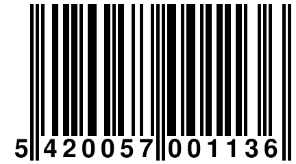 5 420057 001136