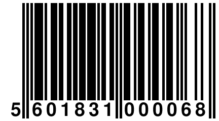 5 601831 000068