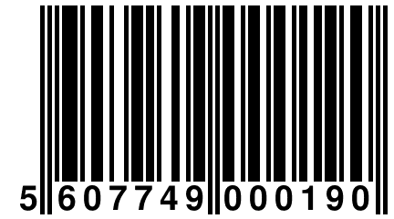 5 607749 000190