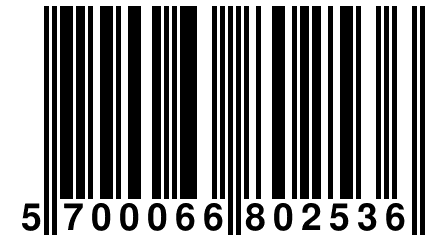 5 700066 802536