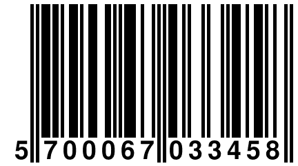 5 700067 033458