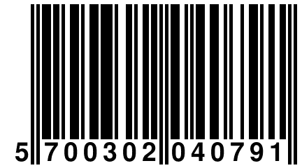 5 700302 040791