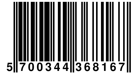 5 700344 368167