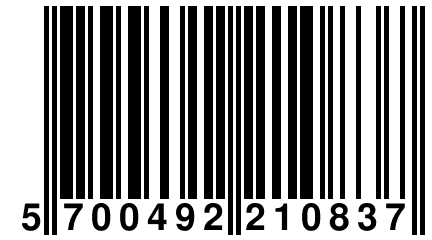 5 700492 210837