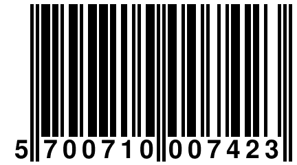 5 700710 007423