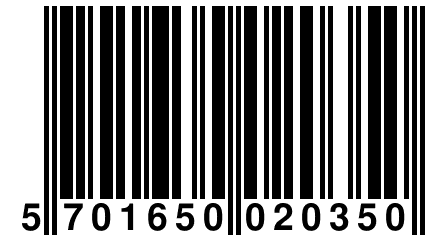 5 701650 020350